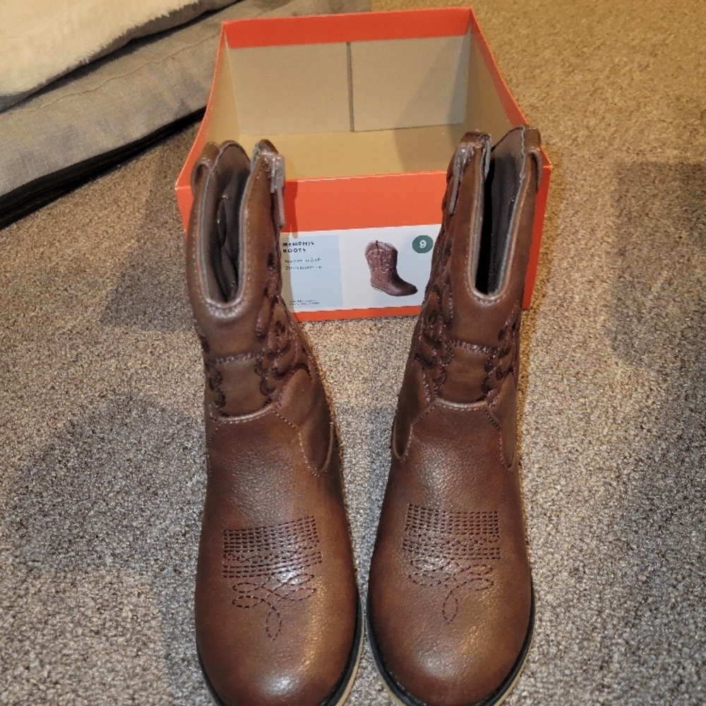 Brown Combat Boots